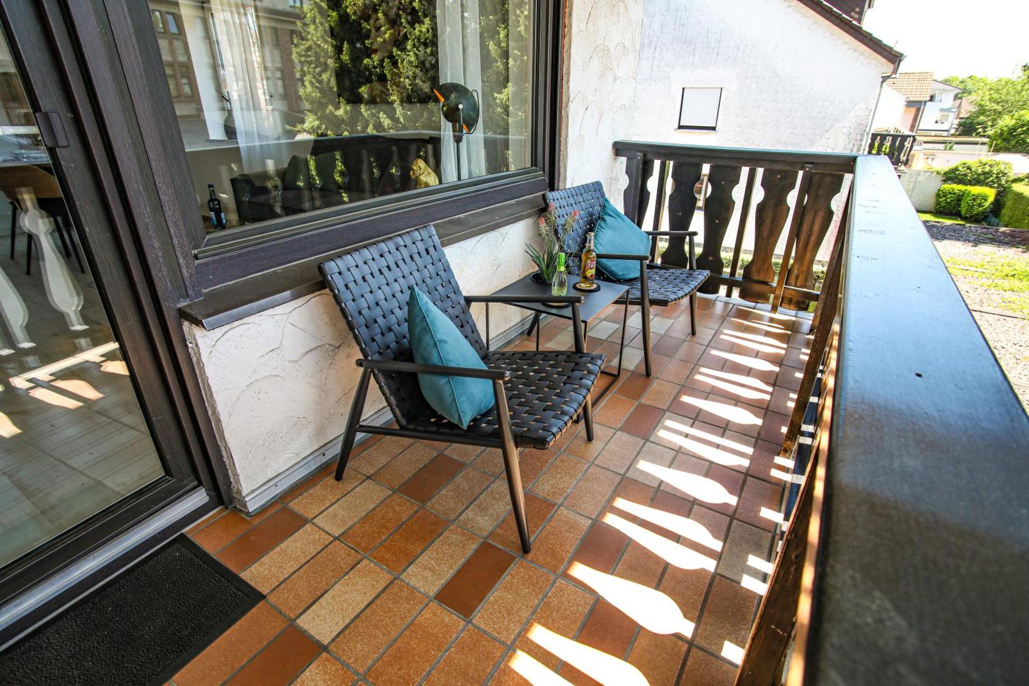 Apartament Zentral - Gemuetlich - Kueche - Balkon - Garage Bad Lippspringe Zewnętrze zdjęcie